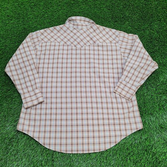 Vintage Big-Mac Pearl Button Shirt 2XL 27x31 Western Plaid - Picture 2 of 11